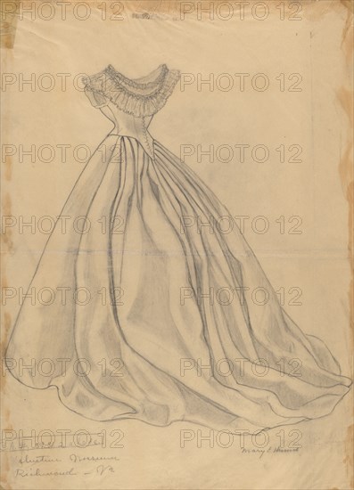 Dress, 1935/1942.