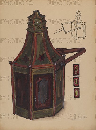 Lantern, c. 1936.