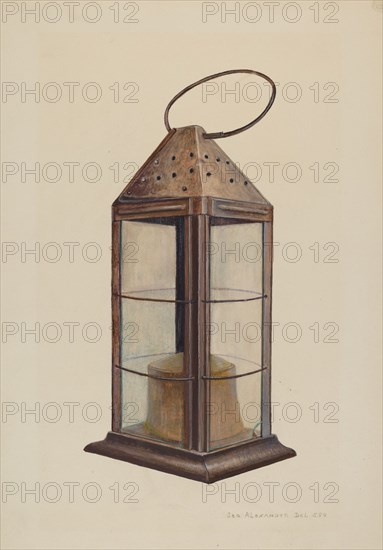 Lantern, c. 1940.