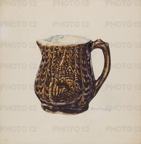 Pitcher, c. 1941.