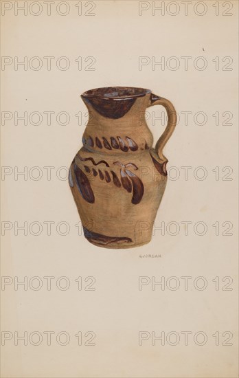 Pitcher, c. 1941.