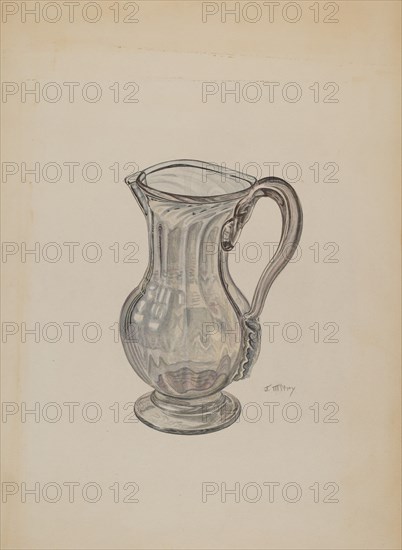 Pitcher, c. 1941.