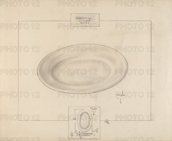 Plate, 1935/1942.