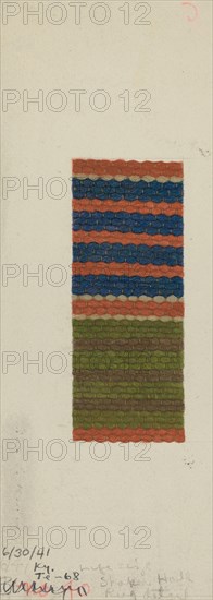 Shaker Rug, 1941.