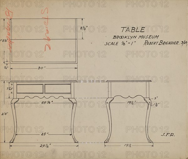 Table, 1935/1942.