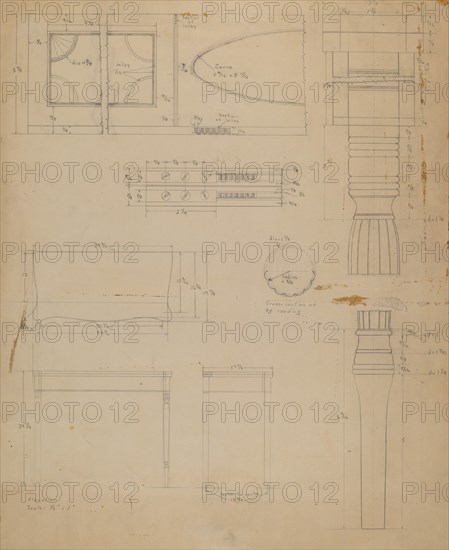 Table, 1935/1942.