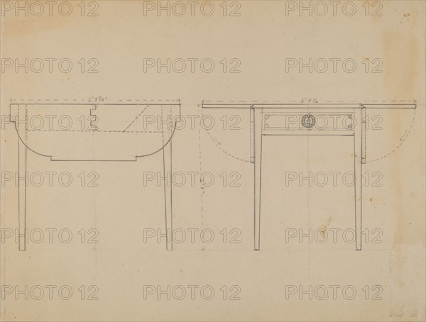 Table, 1935/1942.