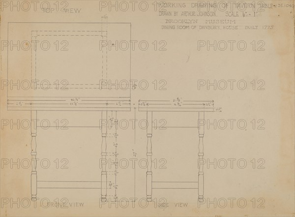 Table, 1935/1942.