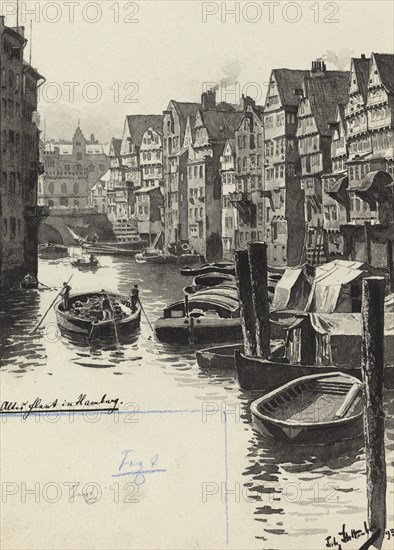 Altes Fleet, 1893.