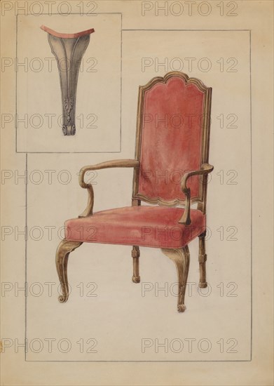 Armchair, c. 1936.