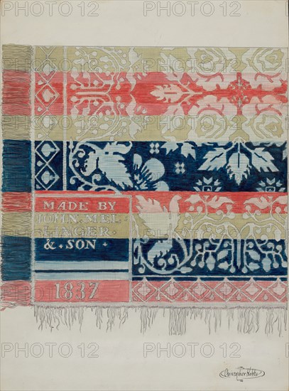 Coverlet, c. 1936.