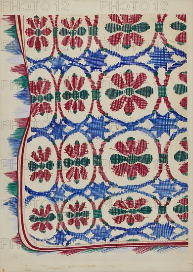 Coverlet, c. 1936.