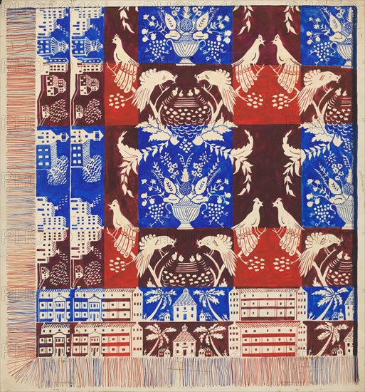 Coverlet, c. 1936.