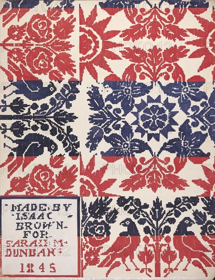 Coverlet, c. 1937.