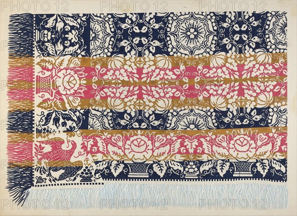 Coverlet, c. 1937.