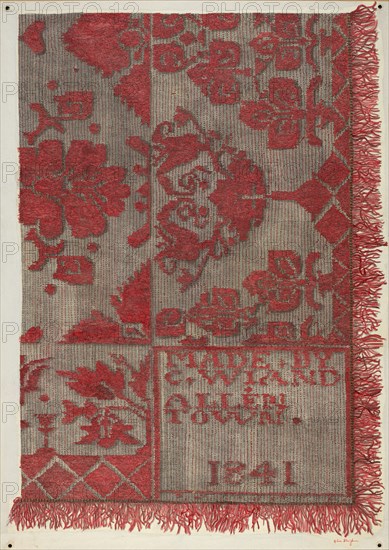 Coverlet, c. 1940.