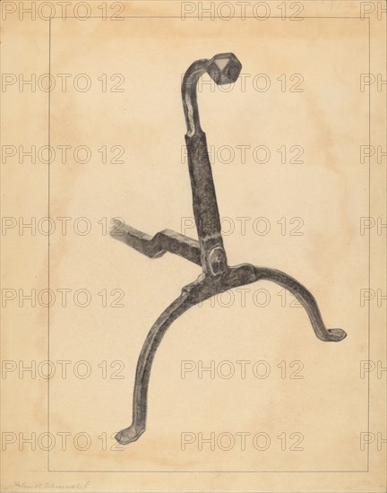 Andiron, 1935/1942.