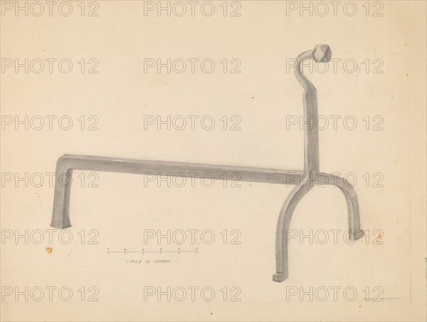 Andiron, 1935/1942.