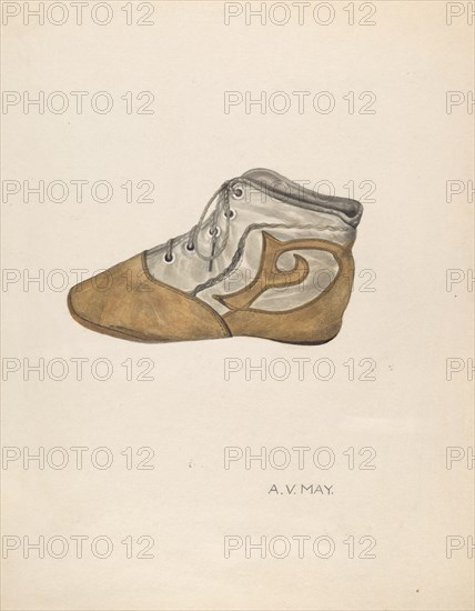 Baby Shoe, c. 1937.