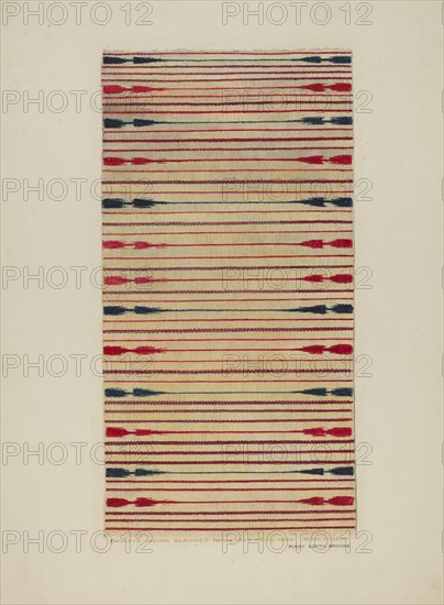 Blanket, 1935/1942.