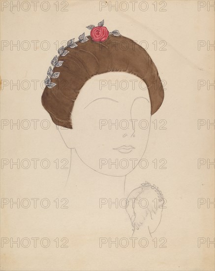 Headdress, c. 1937.