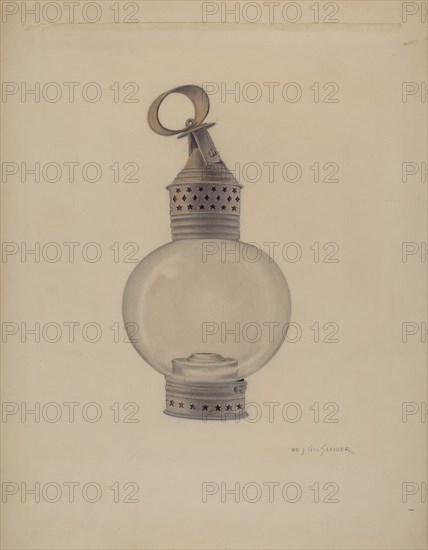 Lantern, 1935/1942.