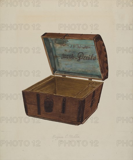 Wooden Chest, 1938.