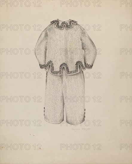 Boy's Suit, c. 1938.