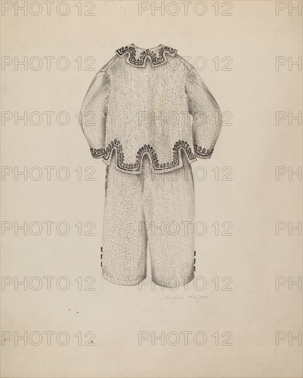 Boy's Suit, c. 1938.