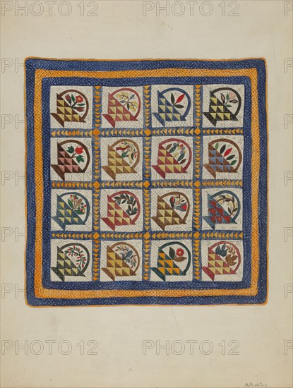 Coverlet, 1935/1942.