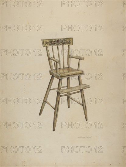 High Chair, c. 1939.