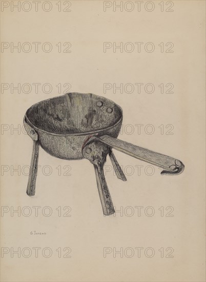 Iron Ladle, c. 1941.