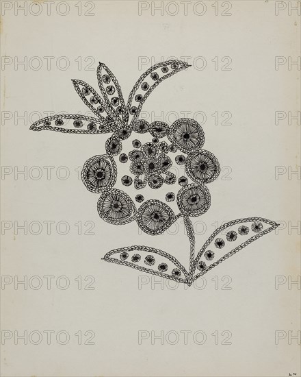 Needlework, c. 1936.