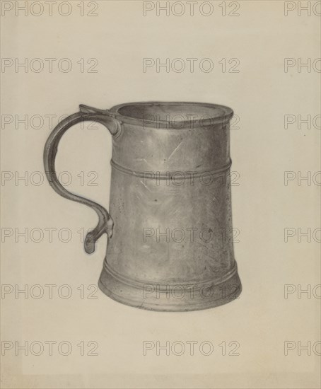 Pewter Mug, c. 1936.