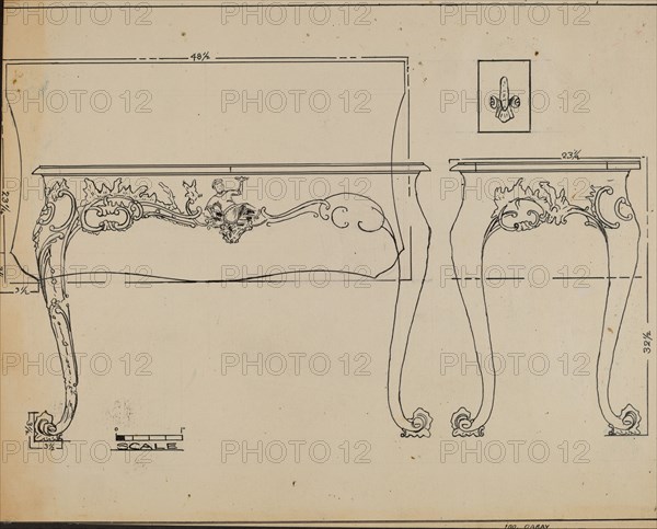 Pier Table, c. 1936.