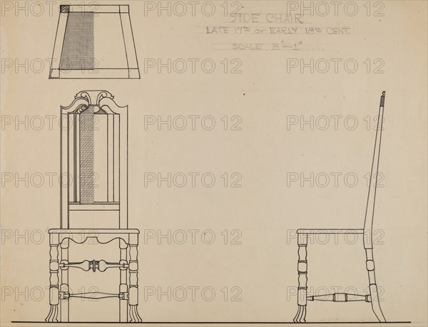 Side Chair, c. 1936.