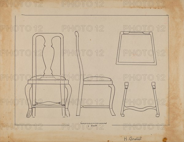 Side Chair, c. 1937.