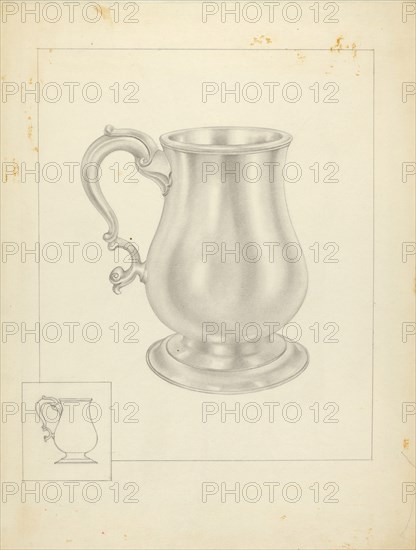 Silver Mug, c. 1936.