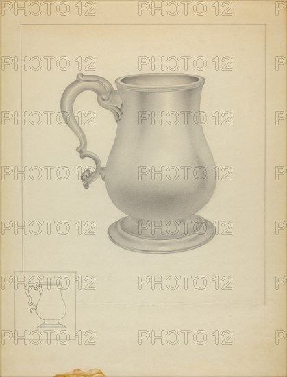 Silver Mug, c. 1936.