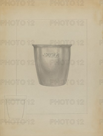 Silver Mug, c. 1937.