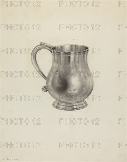 Silver Mug, c. 1938.