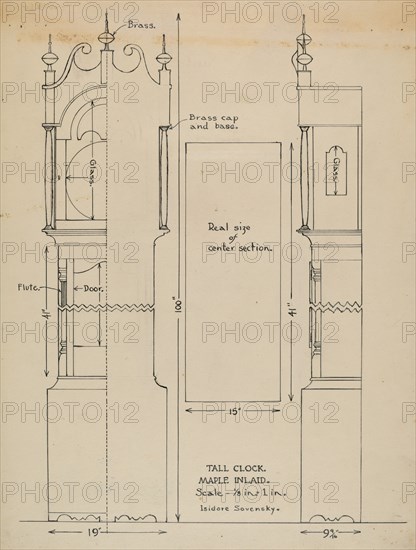 Tall Clock, c. 1936.