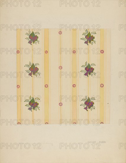 Wall Paper, c. 1936.