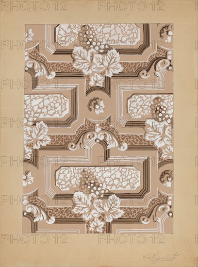 Wall Paper, c. 1937.