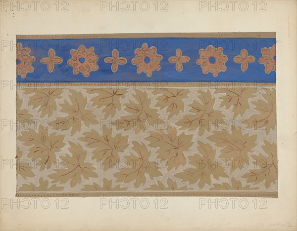 Wall Paper, c. 1937.