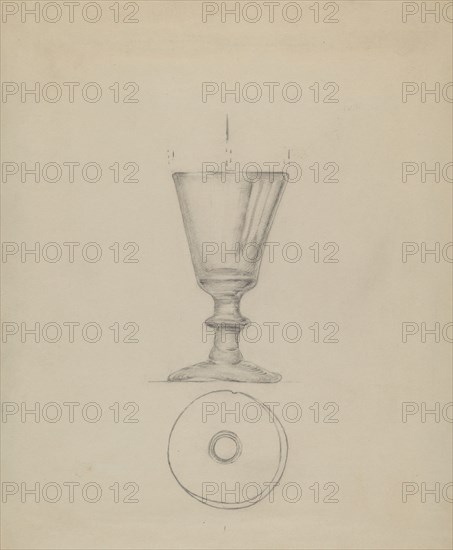Wine Glass, c. 1936.