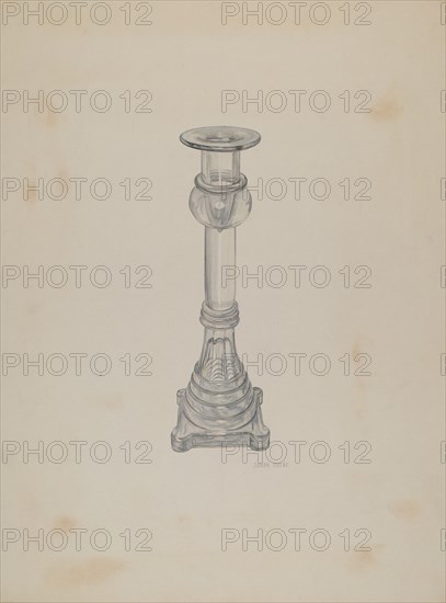 Candlestick, c. 1940.