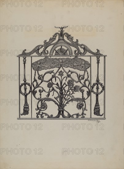 Cast Iron Gate, 1937.