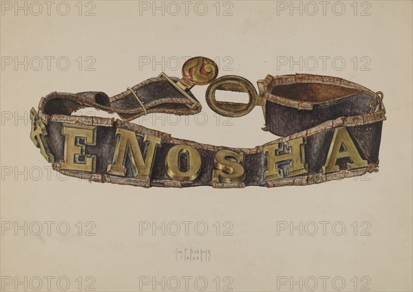 Fireman's Belt, 1938.