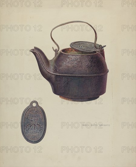 Iron Kettle, c. 1938.